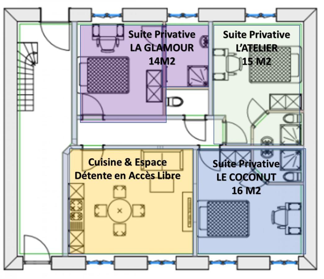 Le Convivial, Appartement Centre Ville Mulhouse Phòng bức ảnh